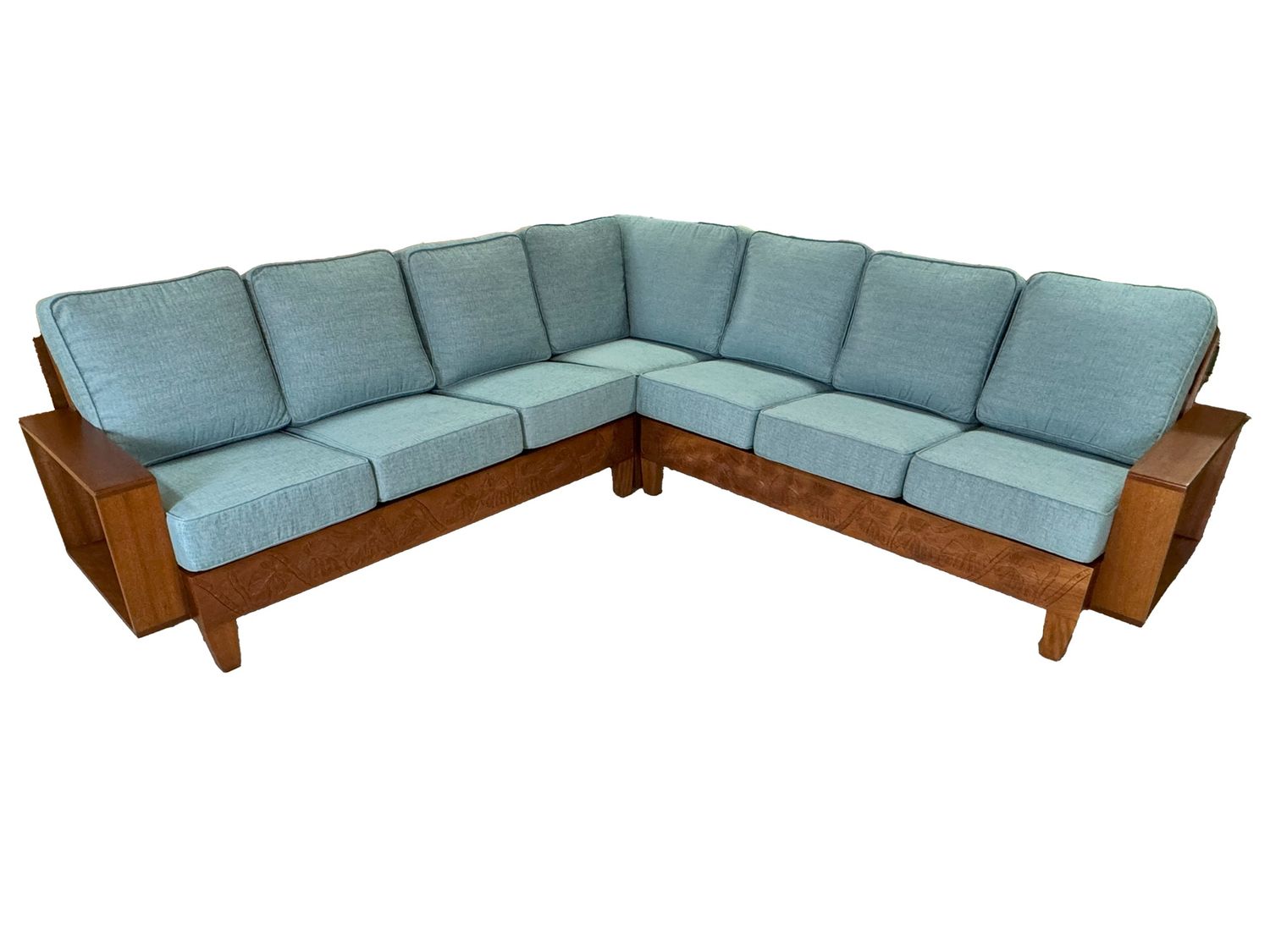 Mahogany Kailua 6-Seat Sectional