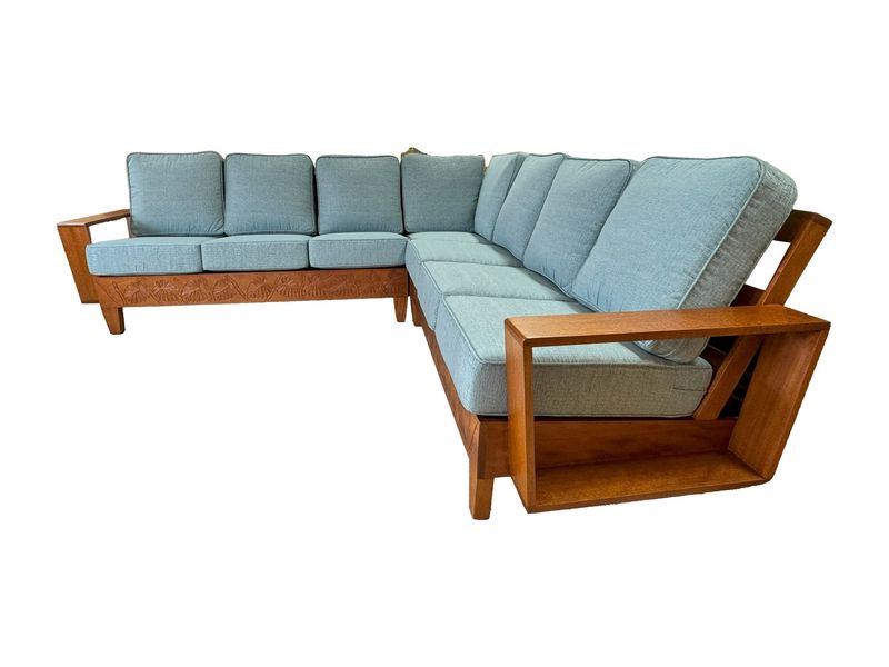 Mahogany Kailua 6-Seat Sectional
