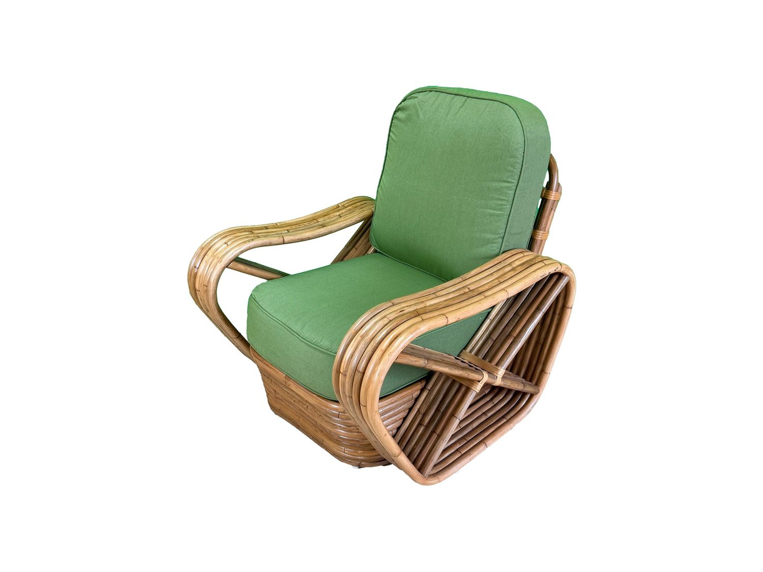 Rattan Cross Arm Chair