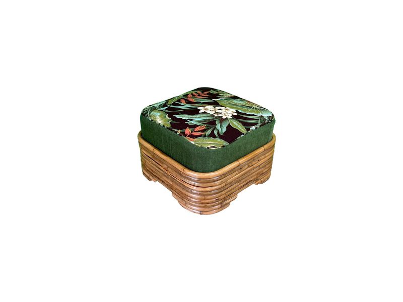 Rattan Ottoman