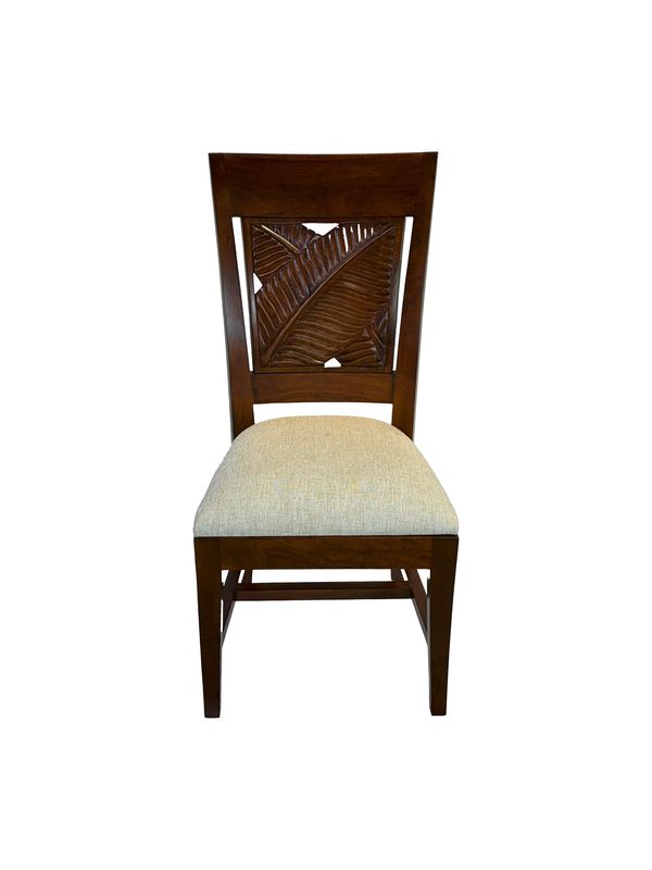 Mango Botanical Dining Chair - Koa Stain