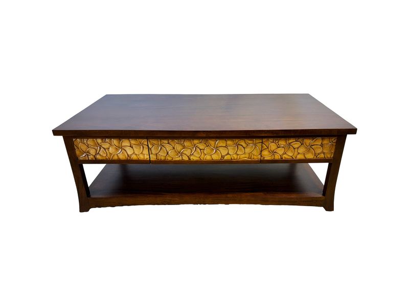 Mango Plumeria Coffee Table