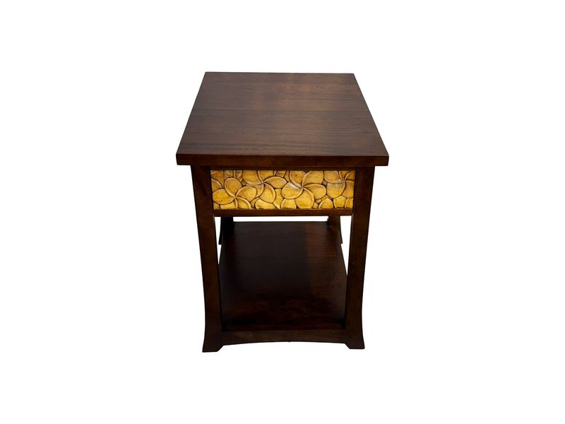 Mango Plumeria End Table