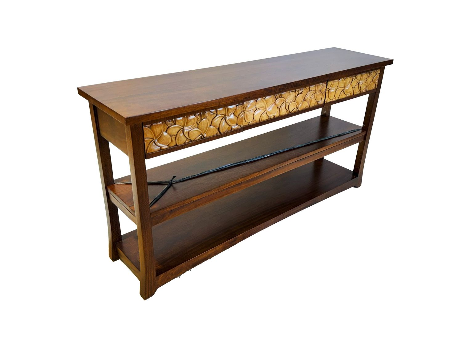 Mango Plumeria Console Table