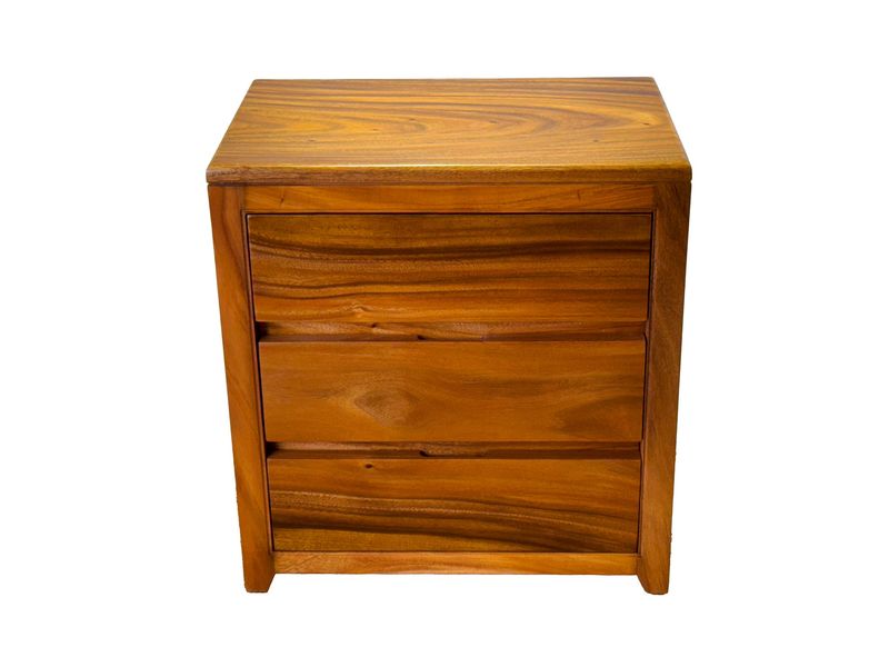 Monkeypod Kohala 3 Drawer Nightstand