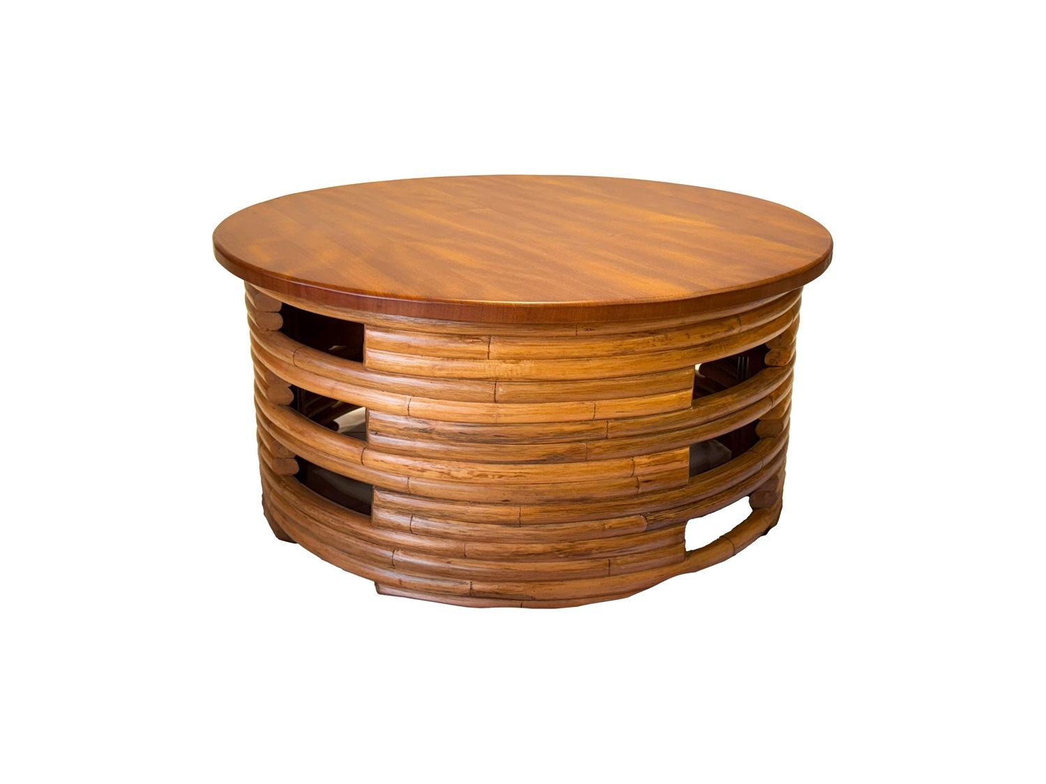 Rattan Round Coffee Table