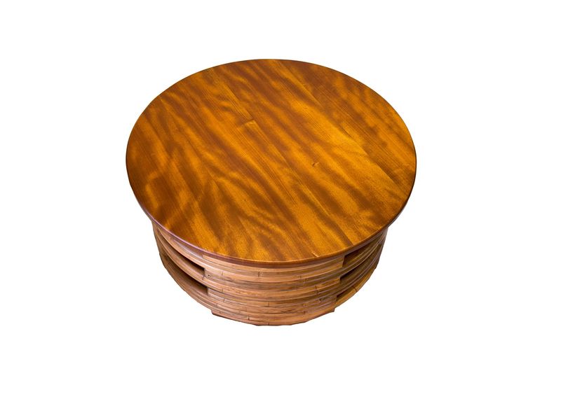 Rattan Round Coffee Table