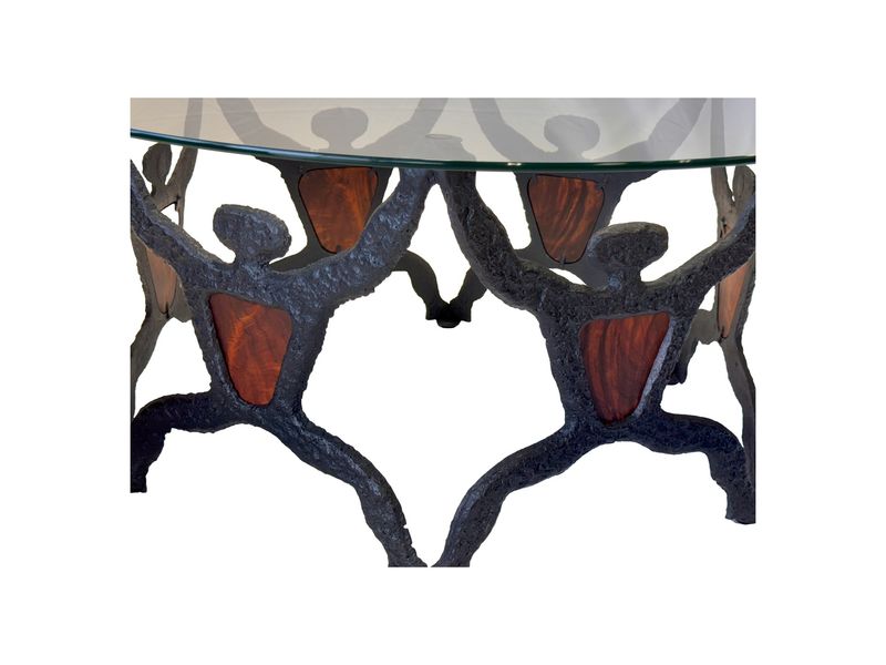 6 - Man Petro w/ Koa Coffee Table Base