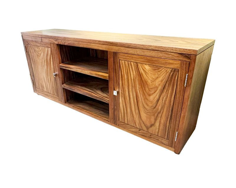 Monkeypod Media Cabinet