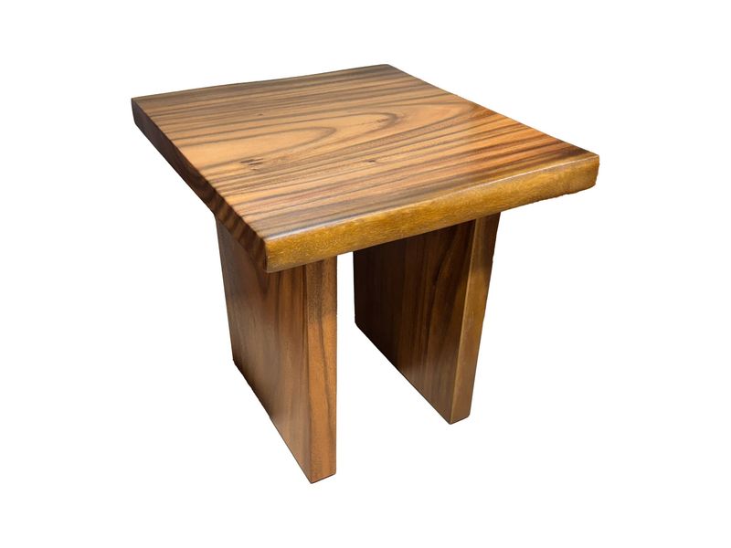 Monkeypod Rectangle End Table
