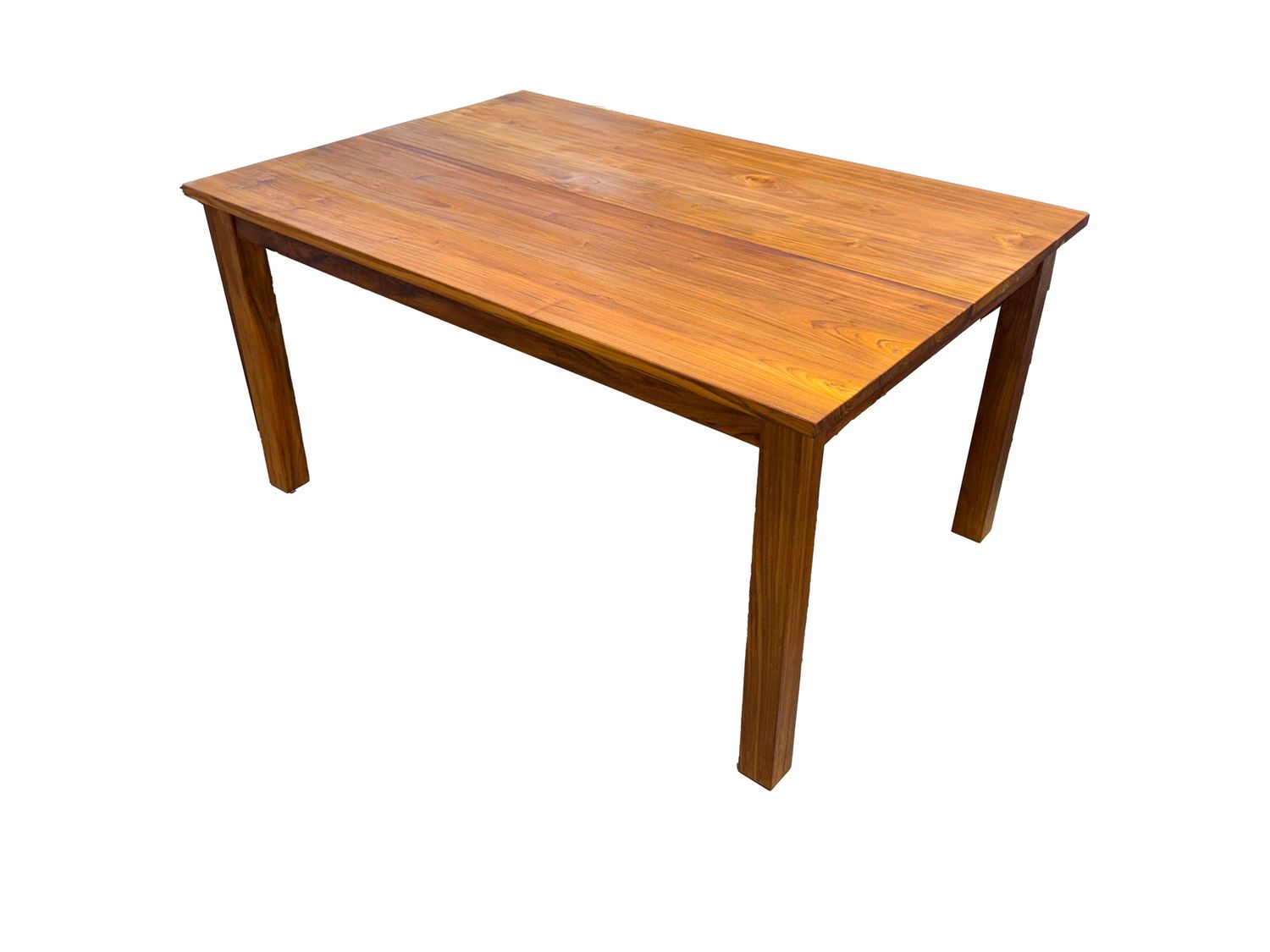 Teak Solid Wood Tables, Size: 5' x 40" Solid Wood Table