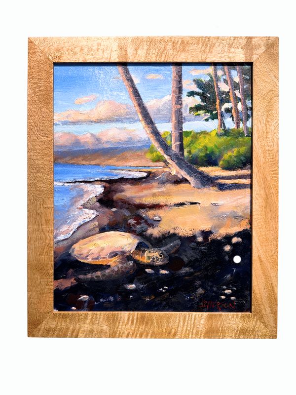 "Quitting Time" - 16" x 20" Original Oil On Canvas