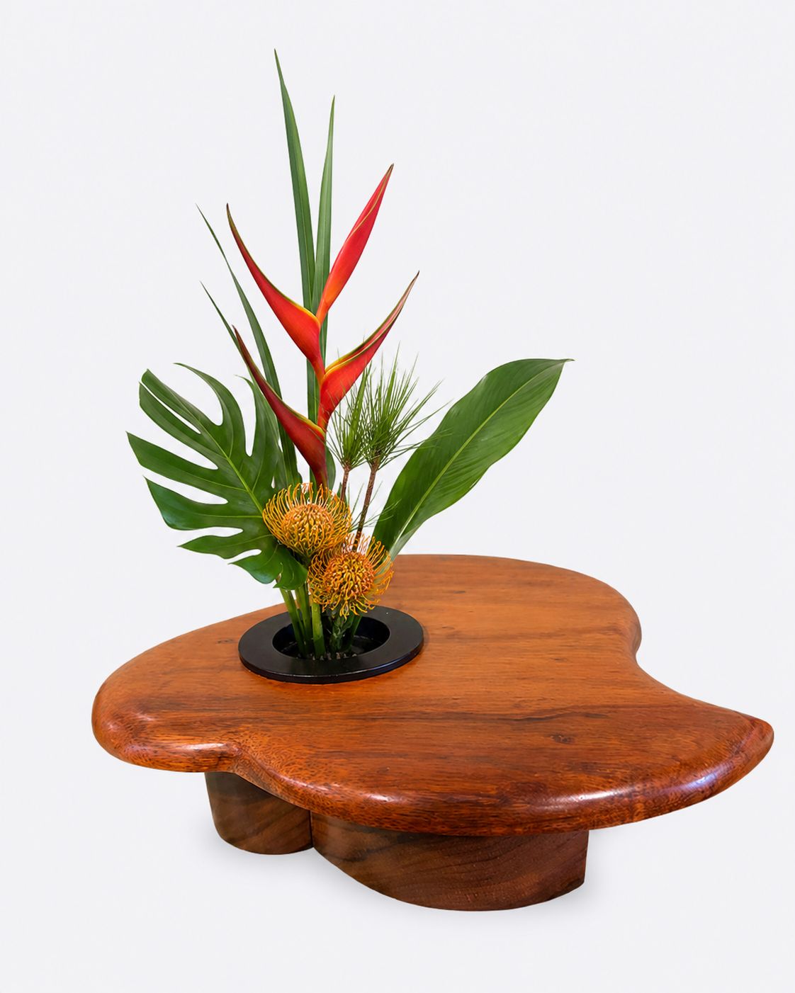 Koa Custom Ikebana Vase