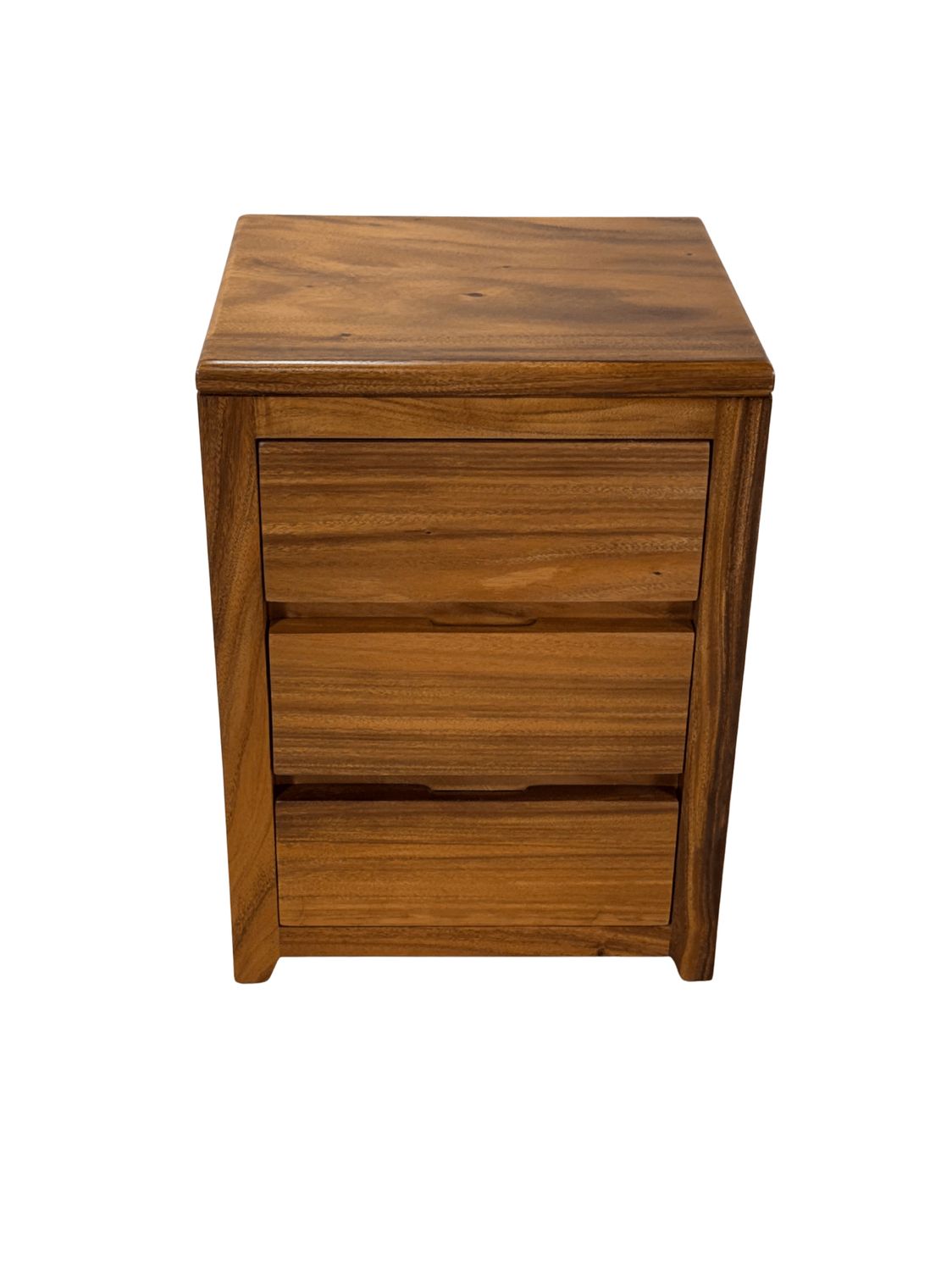 Monkeypod Kohala 3 Drawer Nightstand, Size: 20" x 18" x 27"