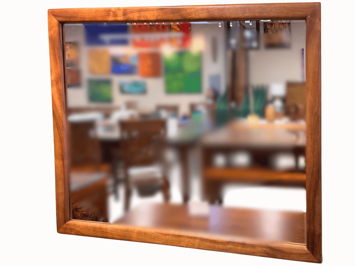 Koa Framed Mirror