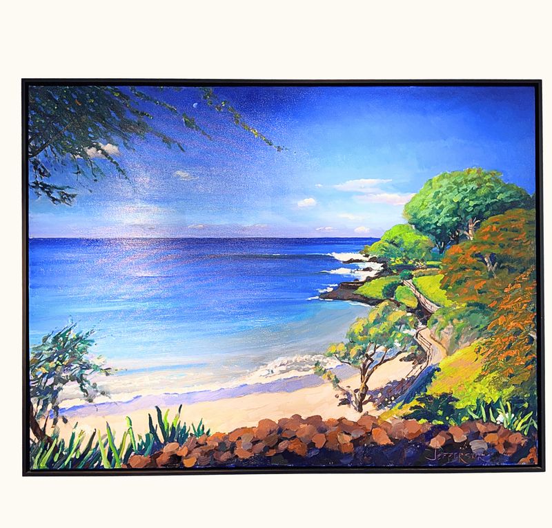 "Point of View" - 48" x 36" Original Oil