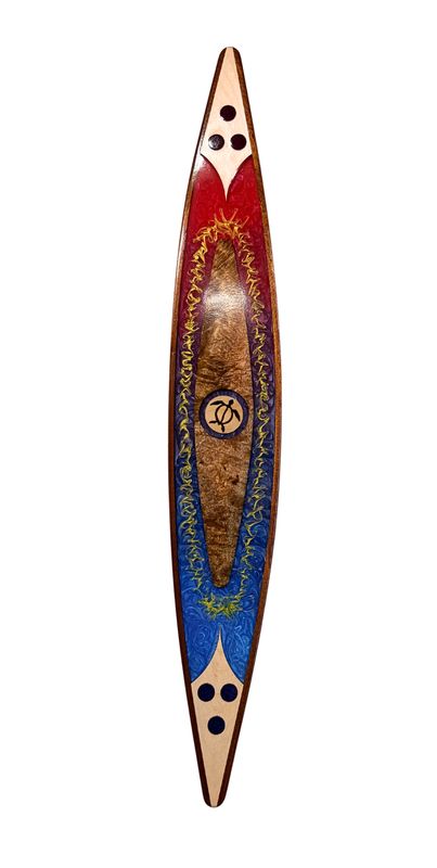 "Rainbow Honua Wall Art - 49" x 7"- 147jhw