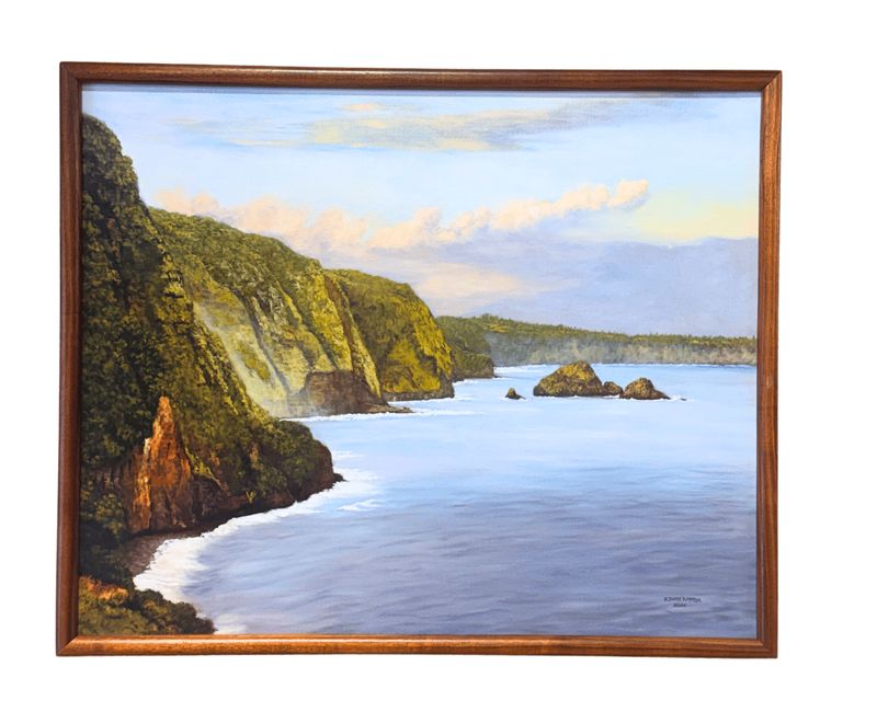 "Tides and Time" - 22" x 27" - Giclee with Koa Frame