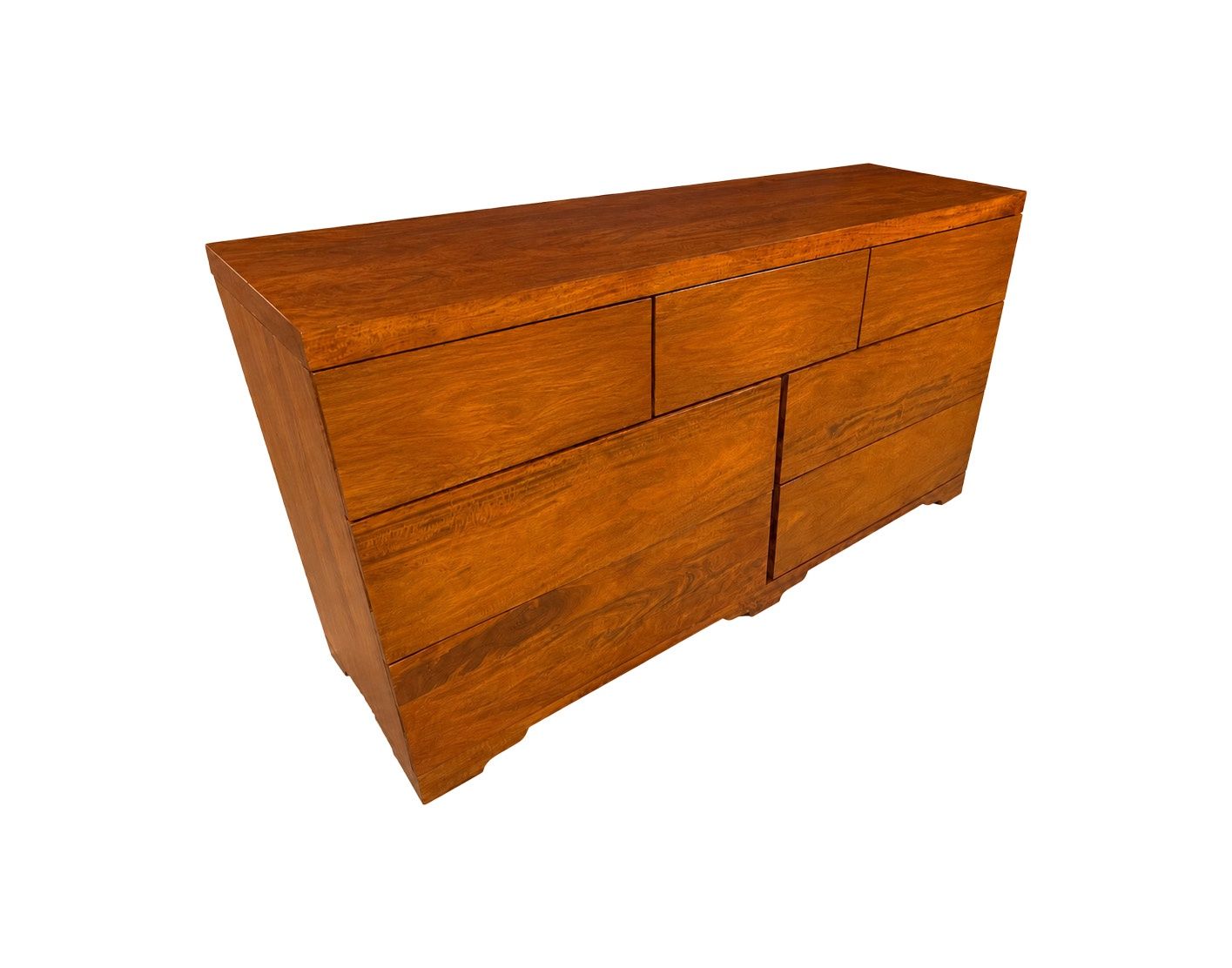 Mango Honua 7 Drawer Dresser | Light Koa Stain
