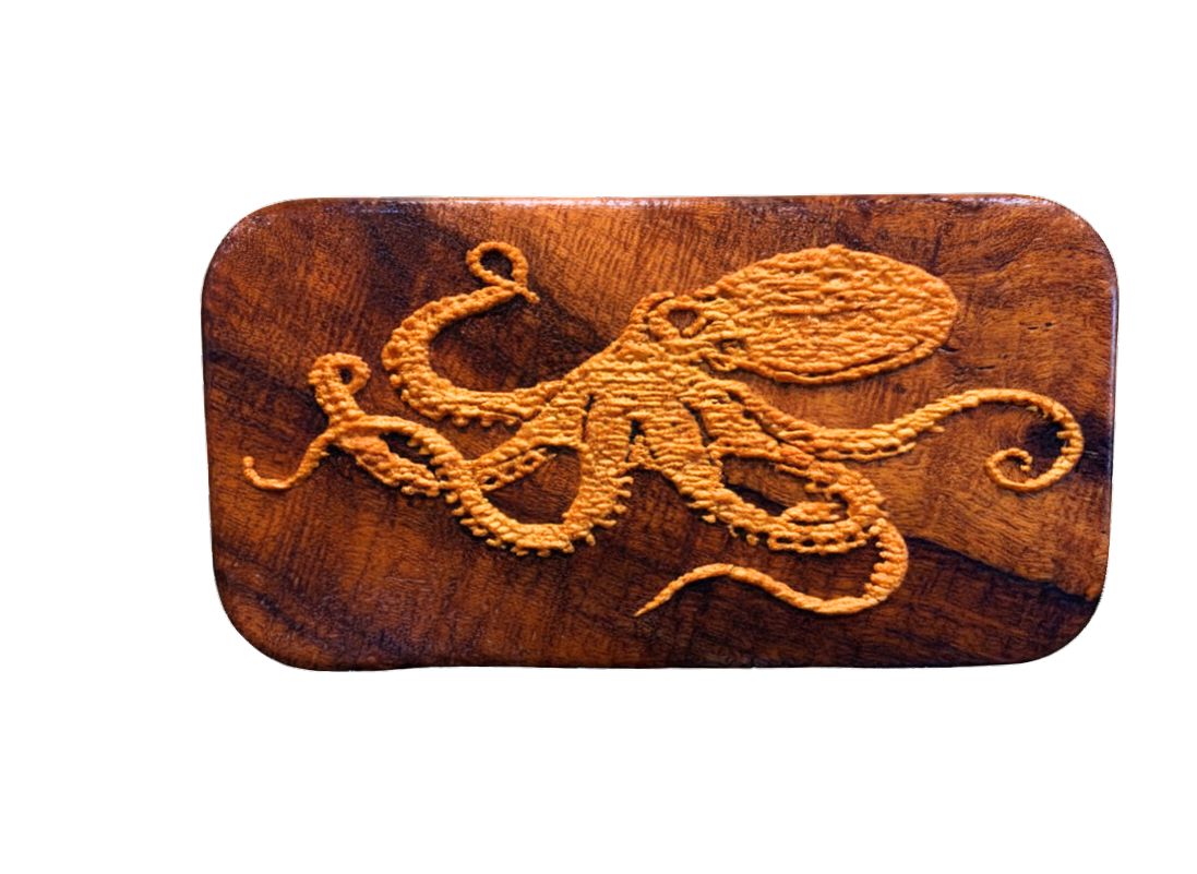 Octopus Koa Art