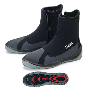 Tusa Imprex 5mm High Top &amp; Hard Sole Boot DB-4000