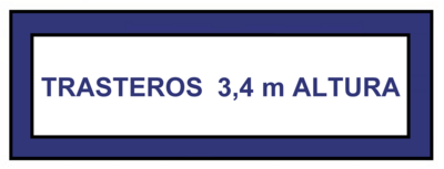 TRASTEROS 3,4 M DE ALTURA