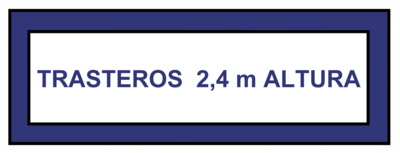 TRASTEROS 2,4 M DE ALTURA