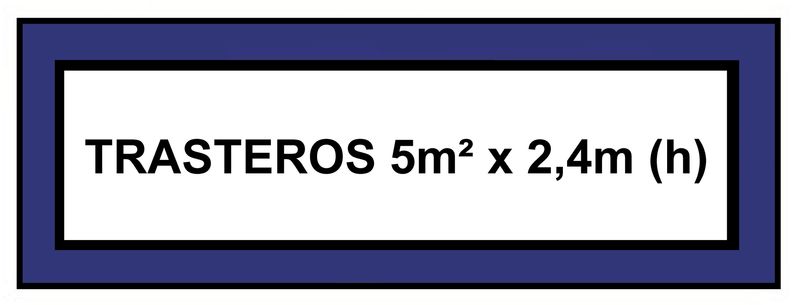 5 m² x 2,40 m (h) 88,68 € AL MES                              (OFERTA PAGO UNICO)