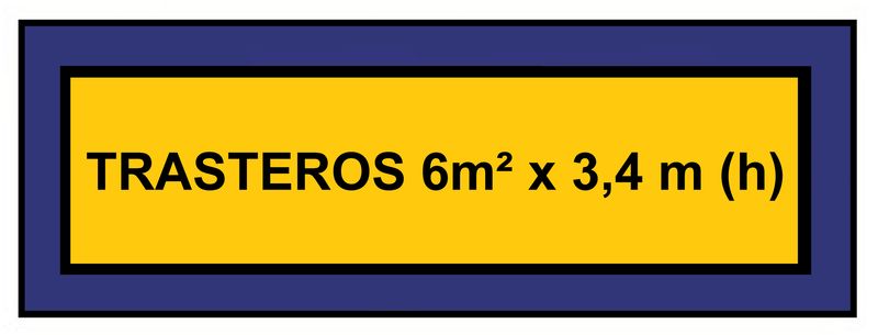 6 m² x 3,40 m (h) 118,95 € AL MES                              (OFERTA PAGO ÚNICO)