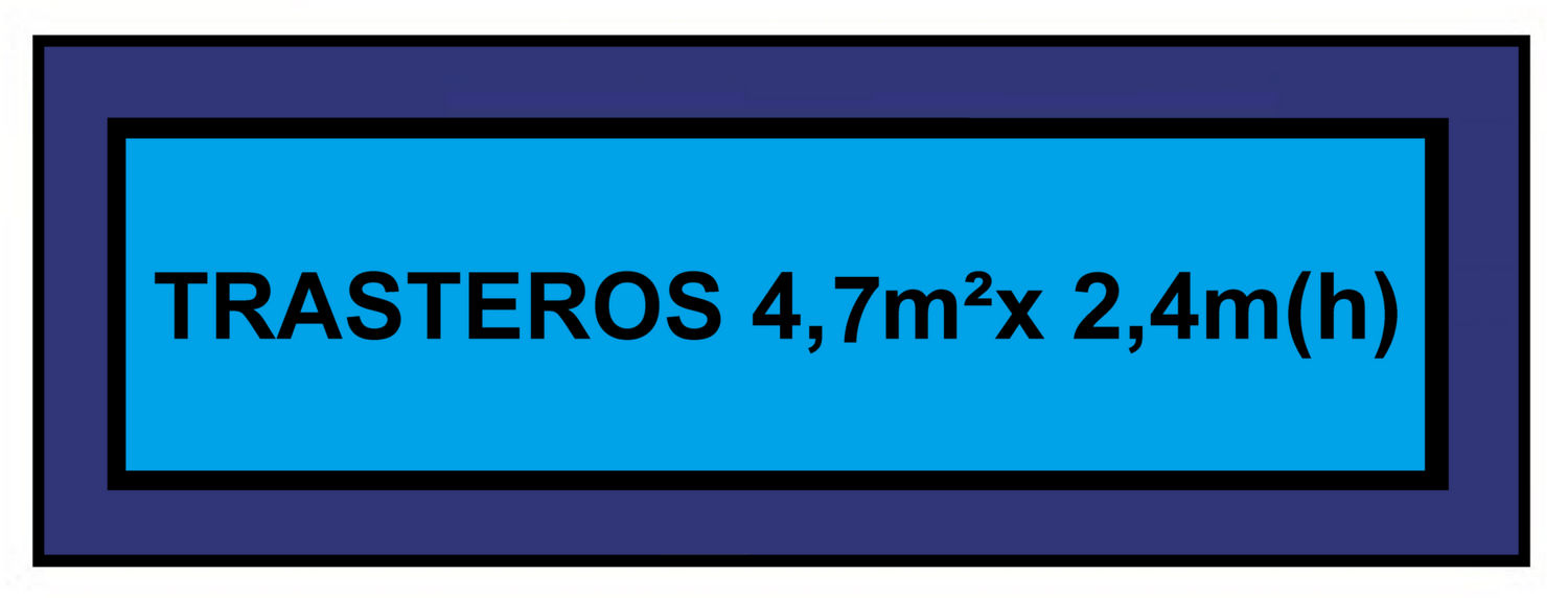 4,7m² x 2,40 m (h) 83,51 € AL MES (OFERTA PAGO UNICO) 4,7m² x 2,40 m (h) 83,51 € AL MES (OFERTA PAGO UNICO)