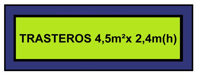 4,5m² x 2,40 m (h) 79,95 € AL MES                              (OFERTA PAGO ÚNICO)