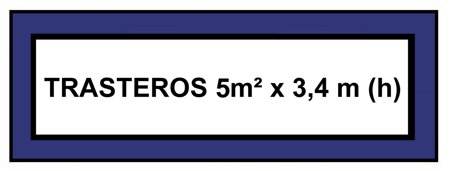 5 m² x 3,40 m (h) 99,12 € AL MES                              (OFERTA PAGO UNICO)