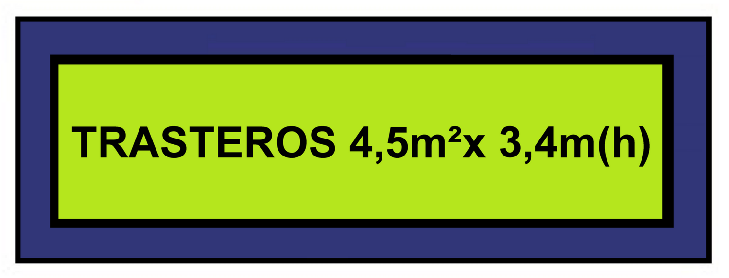 4,5m² x 3,40 m (h) 89,22 € AL MES                              (OFERTA PAGO ÚNICO)
