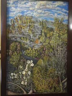 Faces: Acrylics Paints on Canvas