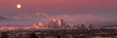 Moonrise DTLA panorama