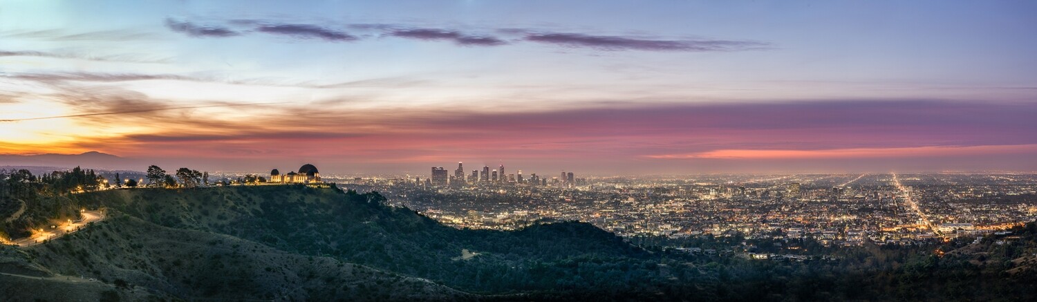 Griffith Observatory sunrise