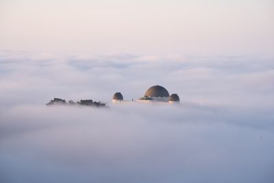 Griffith Observatory in the fog II