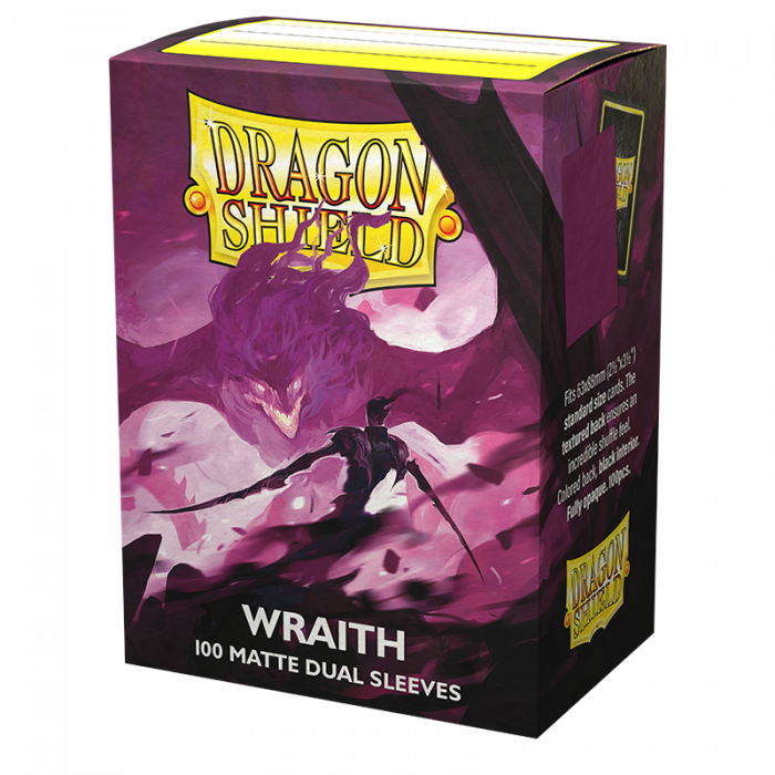DRAGON SHIELD SLEEVES DUAL MATTE WRAITH 100CT