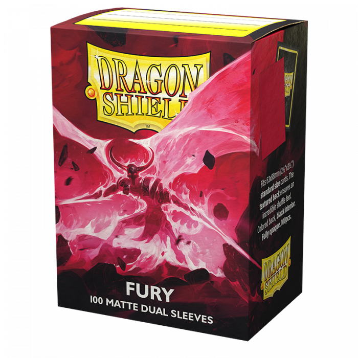 DRAGON SHIELD SLEEVES DUAL MATTE FURY 100CT