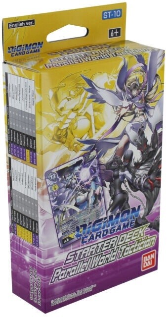 DIGIMON STARTER DECK PARALLEL WORLD TACTICIAN