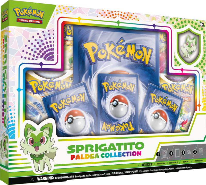 POKEMON PALDEA COLLECTION - SPRIGATITO