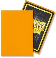 DRAGON SHIELD SLEEVES MATTE ORANGE  100CT
