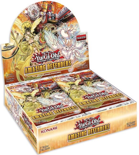 YUGIOH AMAZING DEFENDERS BOOSTER