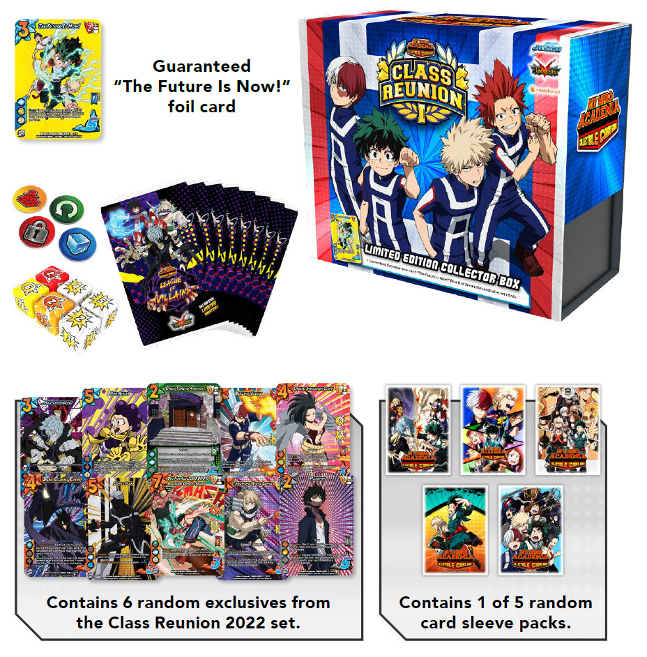 MY HERO ACADEMIA CCG CLASS REUNION DELUXE COLLECTION BOX