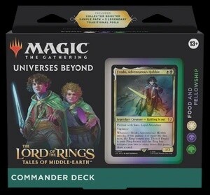 MTG LORD OF THE RINGS COMMANDER- FOOD AND FELLOWSHIP