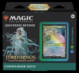 MTG LORD OF THE RINGS COMMANDER- ELVEN COUNCIL
