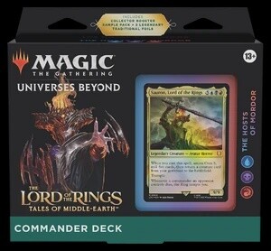 MTG LORD OF THE RINGS COMMANDER- THE HOSTS OF MORDOR