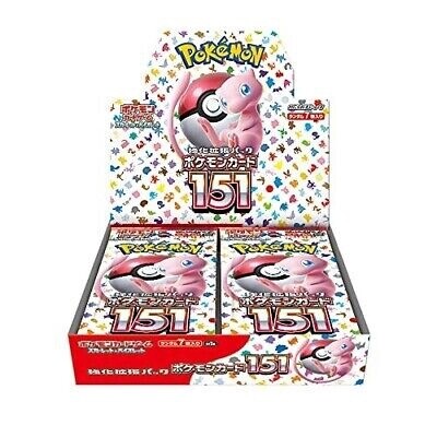 Pokemon 151 Booster Box Japanese