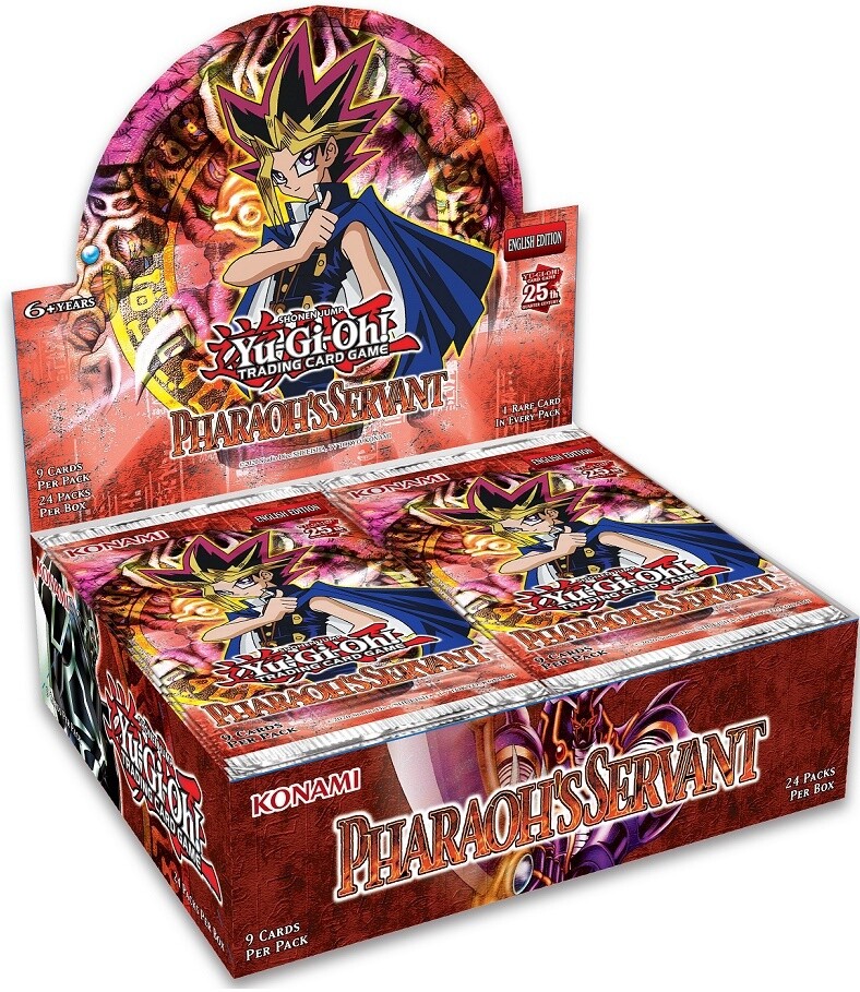 YGO 25TH PHARAOH&#39;S SERVANT BOOSTER BOX