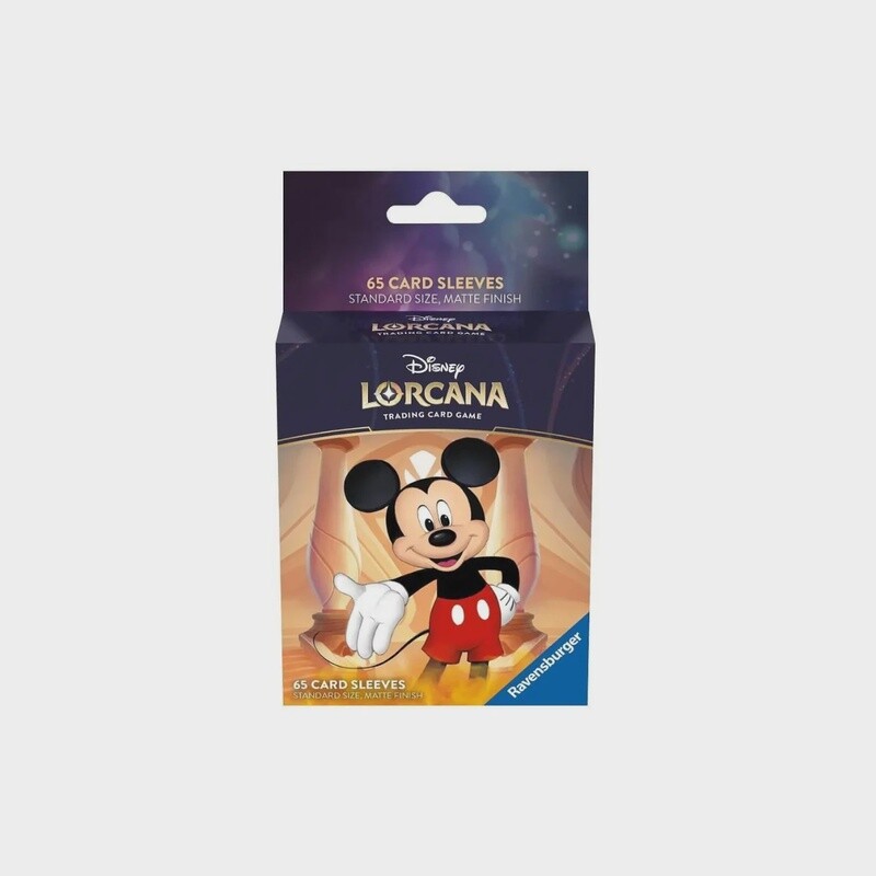 DISNEY LORCANA CARD SLEEVE SET 1 MICKEY MOUSE